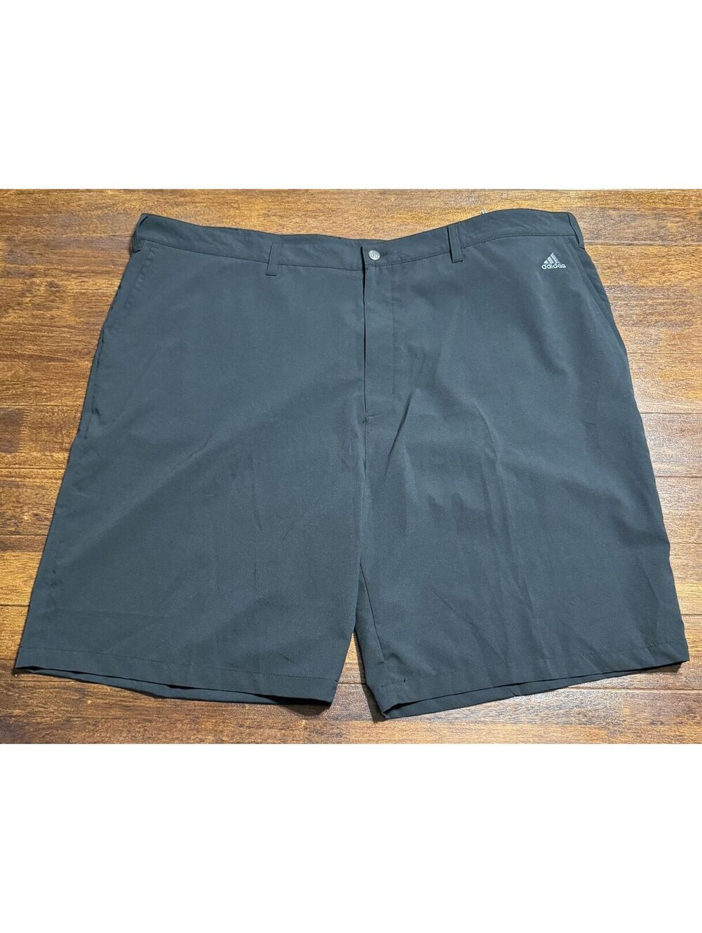 adidas Mens Ultimate365 3-Stripe Performance Golf Shorts 52 Black NWT Big & Tall